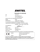 SWITEL DC602 Owner's manual
