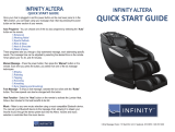 Infinity Altera Massage Chair Quick start guide