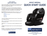 Infinity Imperial™ 3D/4D Massage Chair Quick start guide