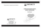 Infinity Cordless Shiatsu Neck and Body Massager User manual