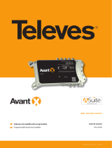 Televes AVANT X programmable multiband amplifier for terrestrial signals Quick start guide