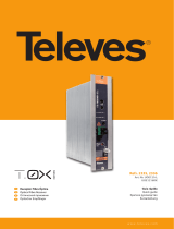 Televes SMATV optical receiver equipped Quick start guide