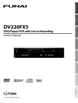 Funai DV220FX5 Owner's manual