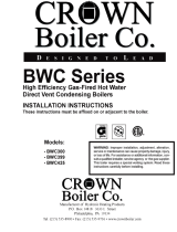 Crown Boiler Bimini 300 399 425 Installation guide