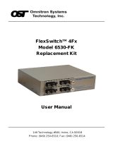 Omnitron Systems Technology FlexSwitch 6530 FK Replacement Kit User manual