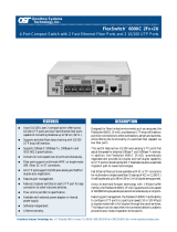 Omnitron Systems Technology FlexSwitch 600XC 2Fx + 2U Owner's manual