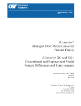 Omnitron Systems TechnologyiConverter XG and XG 