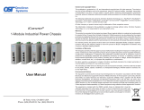 Omnitron Systems TechnologyiConverter 1-Module Industrial Power Chassis