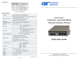 Omnitron Systems TechnologyGM4 PoE  and GM4 HPoE