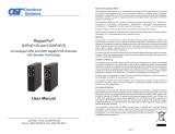 Omnitron Systems Technology RuggedNet GXPoE+/Si and GXHPoE/Si Owner's manual