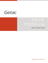 Getac PS535F(52628306XXXX) User manual