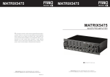Fiveo MATRIX 5475 Owner's manual