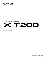 Fujifilm X-T200 VLOGGER KIT SILVER Owner's manual