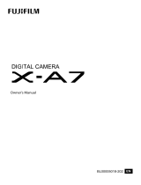 Fujifilm X-A7 Owner's manual