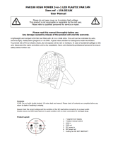 Qtx PAR100 User manual