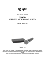 Qtx VH45B User manual