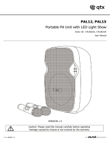 Qtx Portable PA Unit User manual