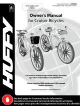 Huffy Cruiser Bicycle Owner's manual