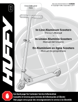 Huffy 2-wheel Scooter; Inline Scooter Owner's manual