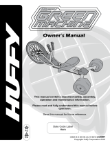 Huffy Green Machine, RT (Walmart) Owner's manual
