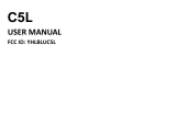 Blu C5L Owner's manual