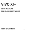 Blu VIVO XI Owner's manual