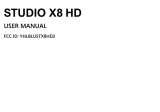 Blu Studio X8 HD Owner's manual
