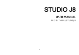 Blu Studio J8 Owner's manual