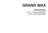 Blu Grand Max Owner's manual