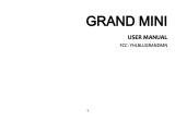 Blu Grand Mini Owner's manual