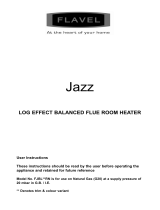 Flavelfires Hole-in-the-Wall Balanced Flue Gas Fire User manual