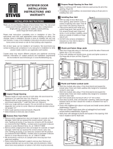 Steves & Sons FWTH_36SMP_4ILH Installation guide