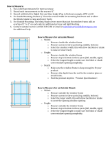 Perfect Lift Window Treatment HDQGAL640720 User guide