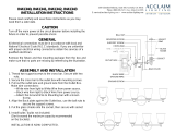 Acclaim Lighting IN41342PN Operating instructions