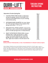 DURA-LIFT DLTBR17531L Operating instructions