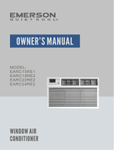 Emerson Quiet Cool EARC15RE1 Owner's manual