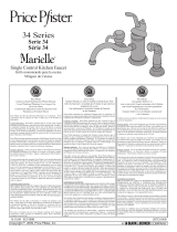 Pfister Price Pfister Marielle 34 Series User manual