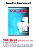 Chemtainer 85-1525WH User manual