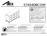 Altra Furniture 5745408COM1 Installation guide