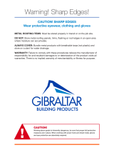 Gibraltar Building Products RW26G User manual
