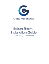 Glass Warehouse GW-90-GH-34.5-34-MB Installation guide