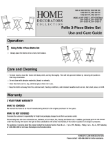 Home Decorators Collection JYPT-079ST-T Operating instructions