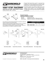 Legrand V500 Installation guide