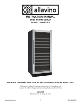 AllavinoScratch & Dent - FlexCount Series VSWR128-1SSLN 128 Bottle Single Zone Wine Refrigerator with Left Hinge