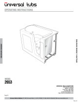 Universal Tubs HD2653RBS Installation guide