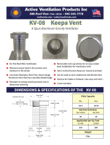 Active Ventilation KV-8-GR Specification