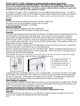 Pearl Mantels 610-60B User manual