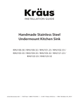 KRAUS KHU101-23-KPF1612-KSD30CH User manual