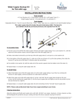 Barclay Products 5576-SN Installation guide