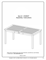 Walker Edison Furniture Company HD8050 Installation guide